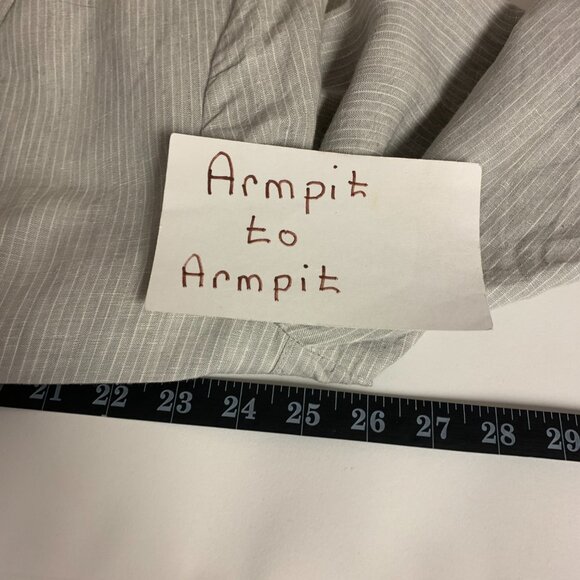 Calvin Klein Mens Suit Jacket SZ XL Pants 40X30 100% Linen Beachy Preppy Summer - Picture 6 of 14